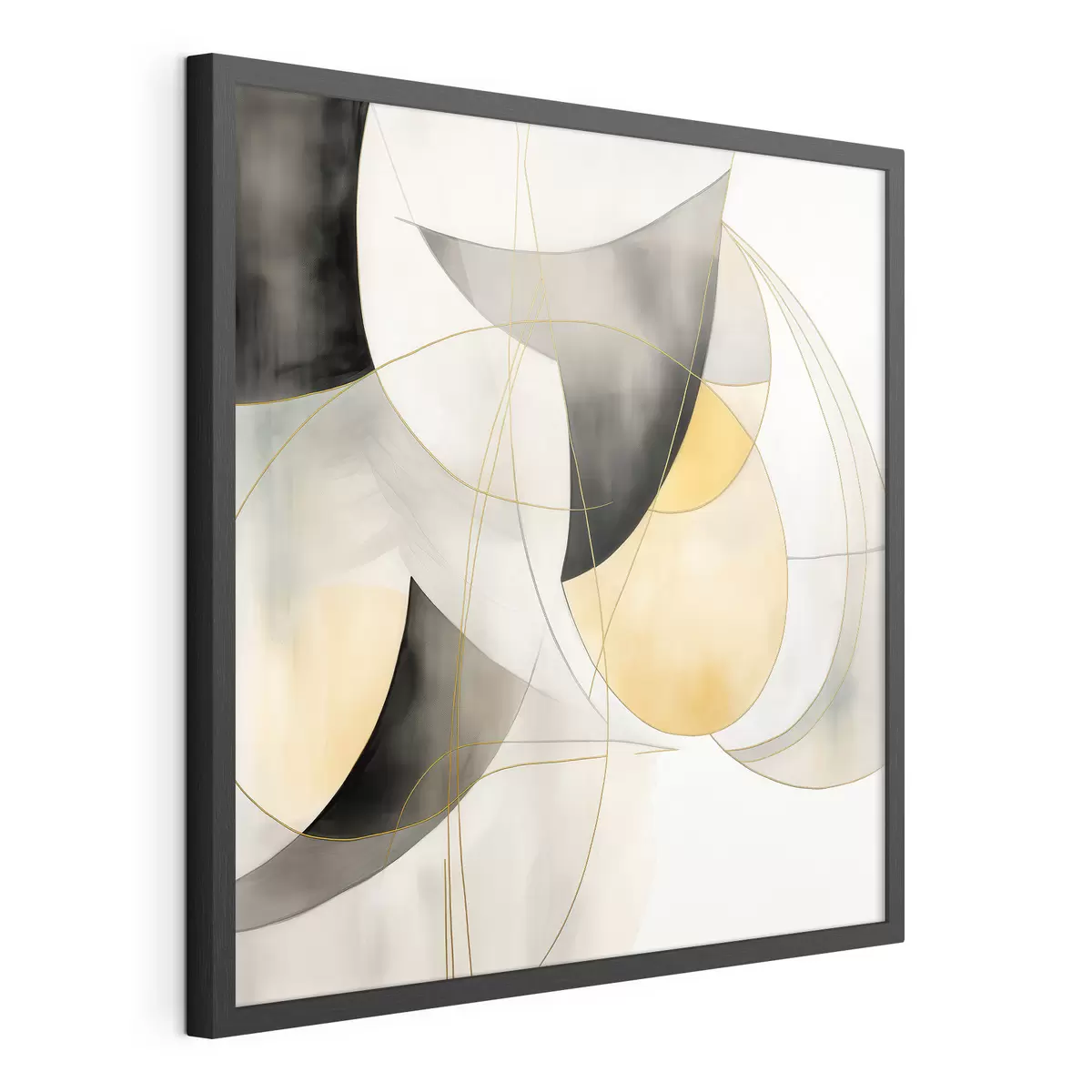 Poster Abstracción geométrica en estilo moderno f46328