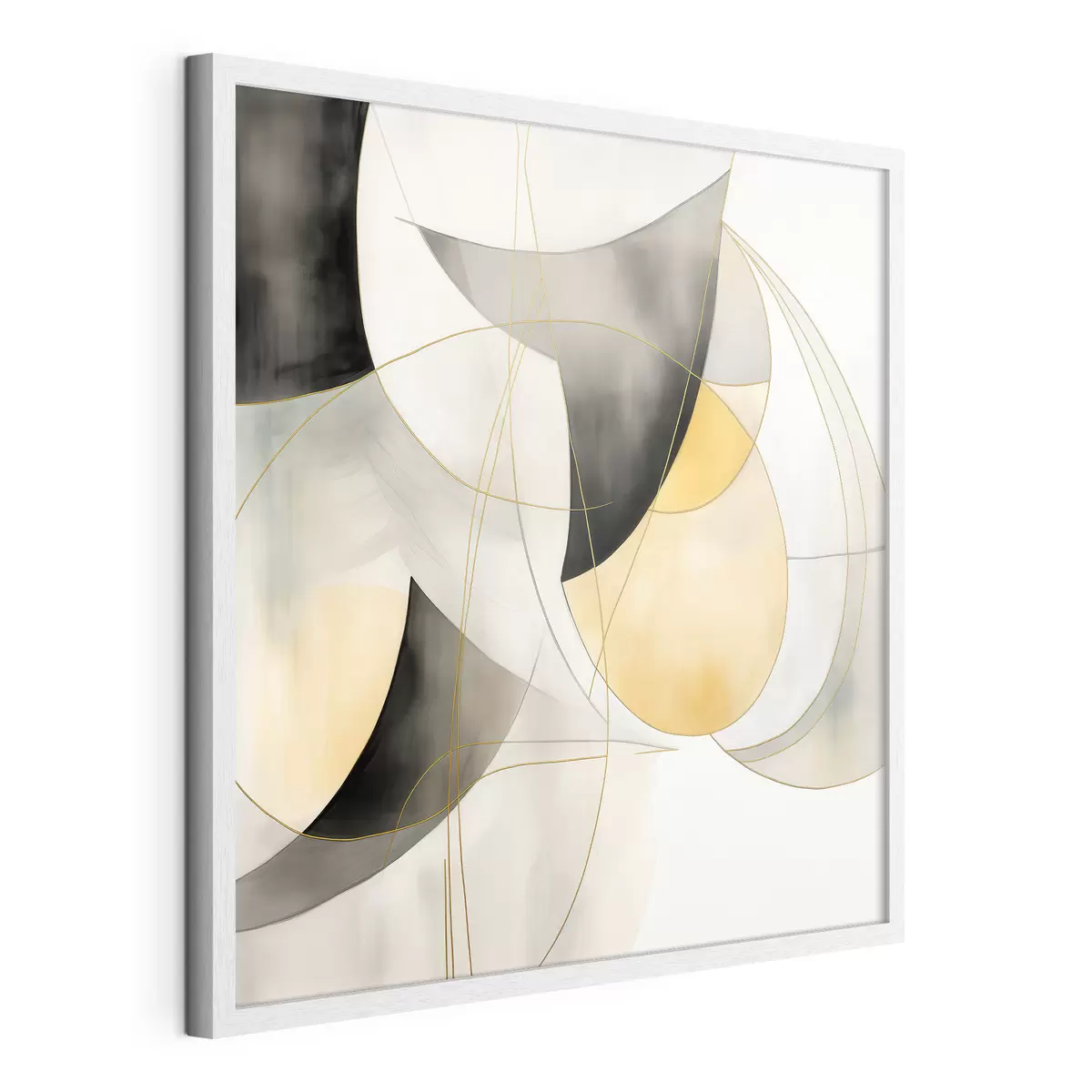 Poster Abstracción geométrica en estilo moderno f46328