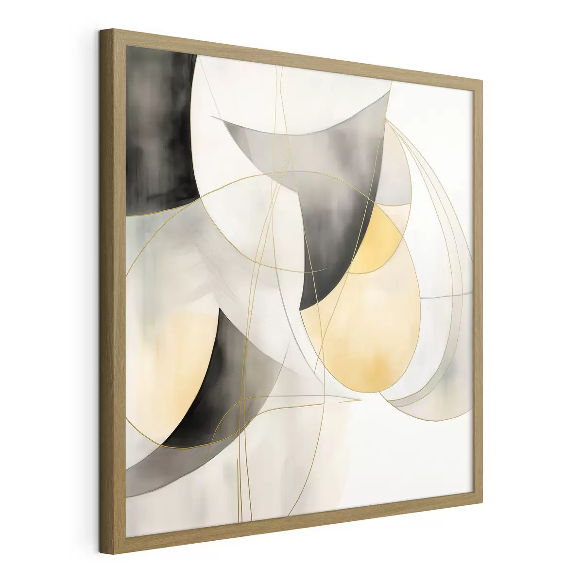 Poster Abstracción geométrica en estilo moderno f46328