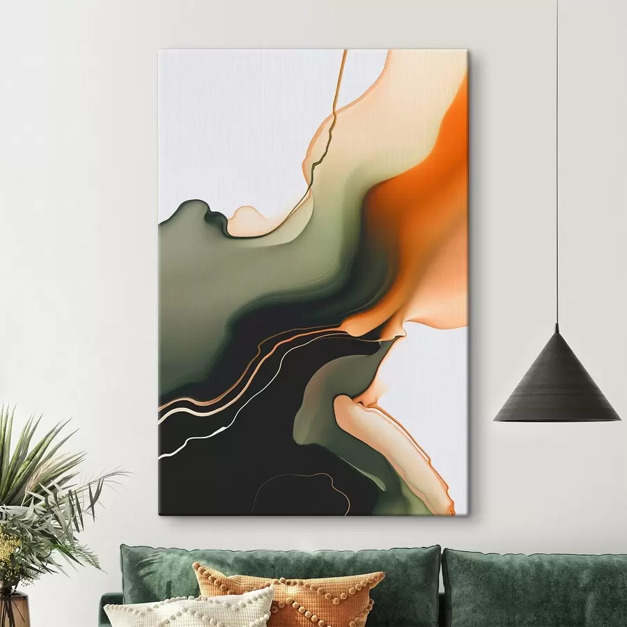 murales de pared Onda abstracta s46448