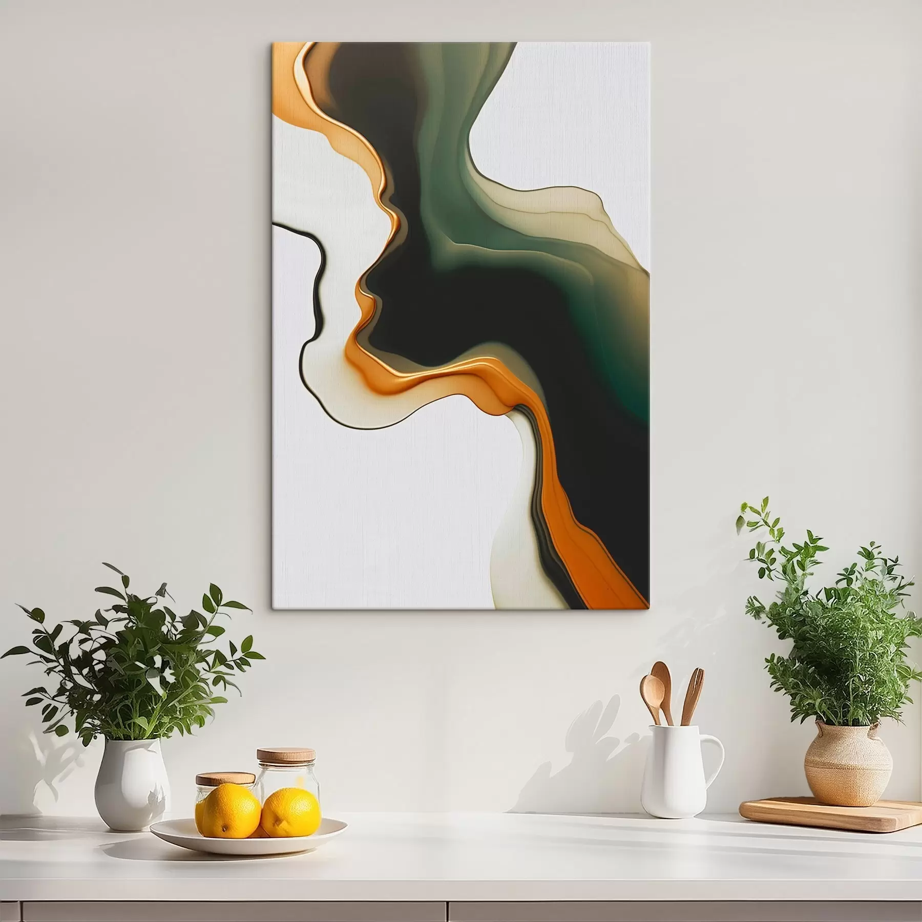 murales de pared Onda abstracta s46449