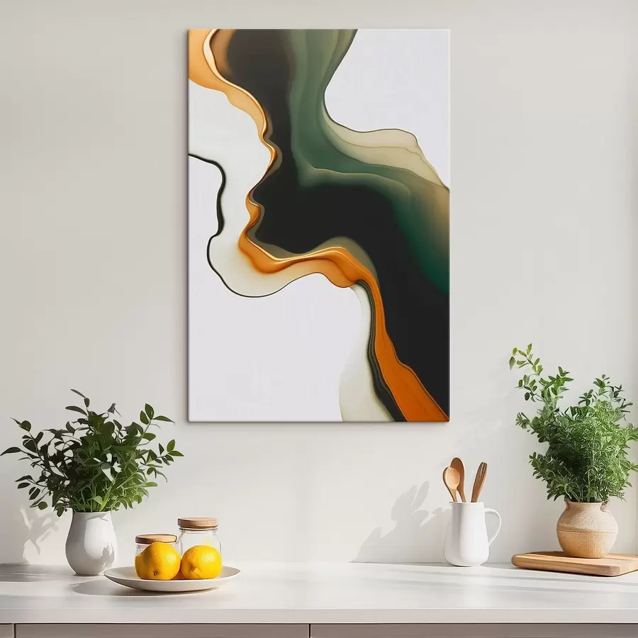 murales de pared Onda abstracta s46449