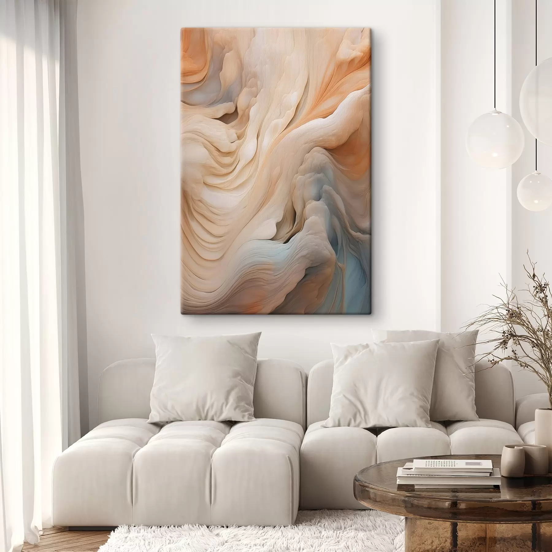 murales de pared Abstracción orgánica s46450