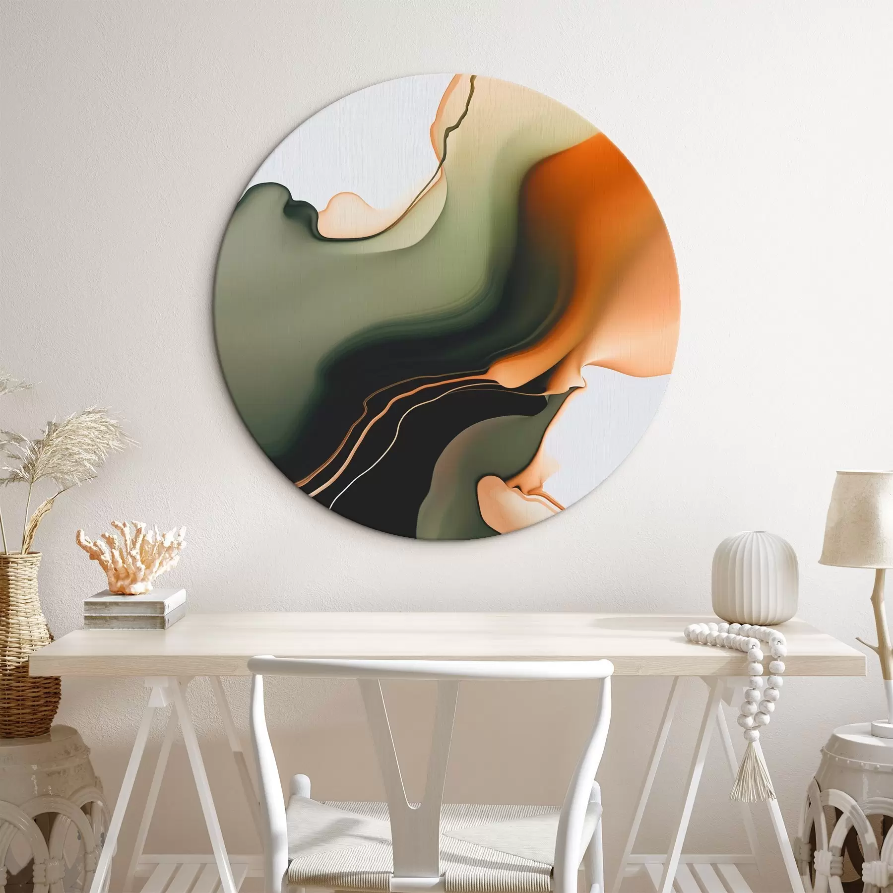 murales de pared Onda abstracta r46448