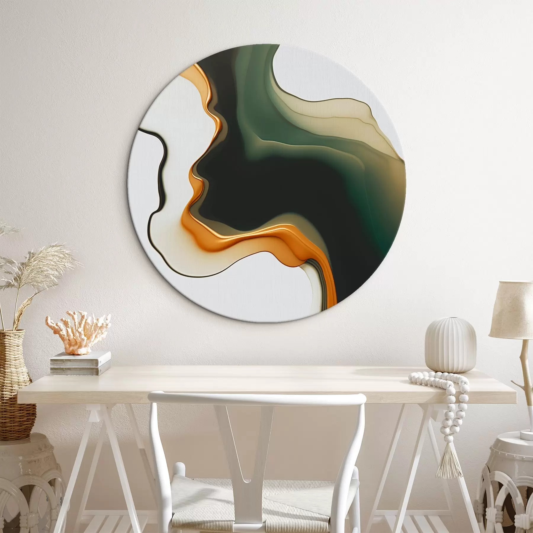 murales de pared Onda abstracta r46449