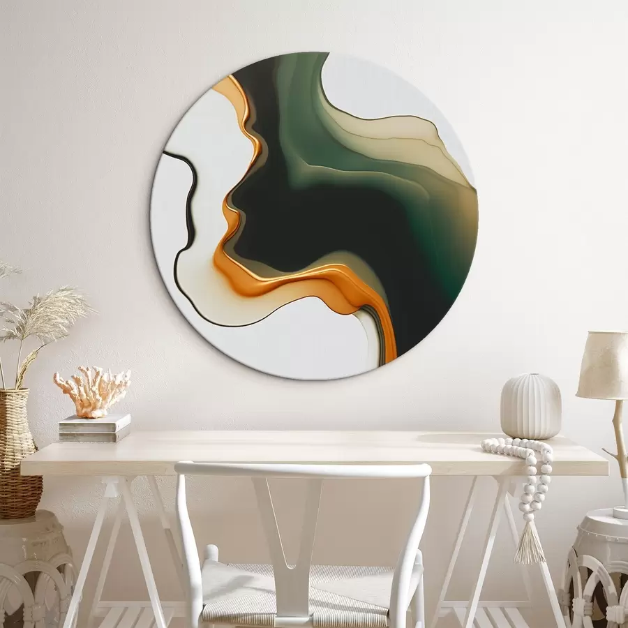 murales de pared Onda abstracta r46449
