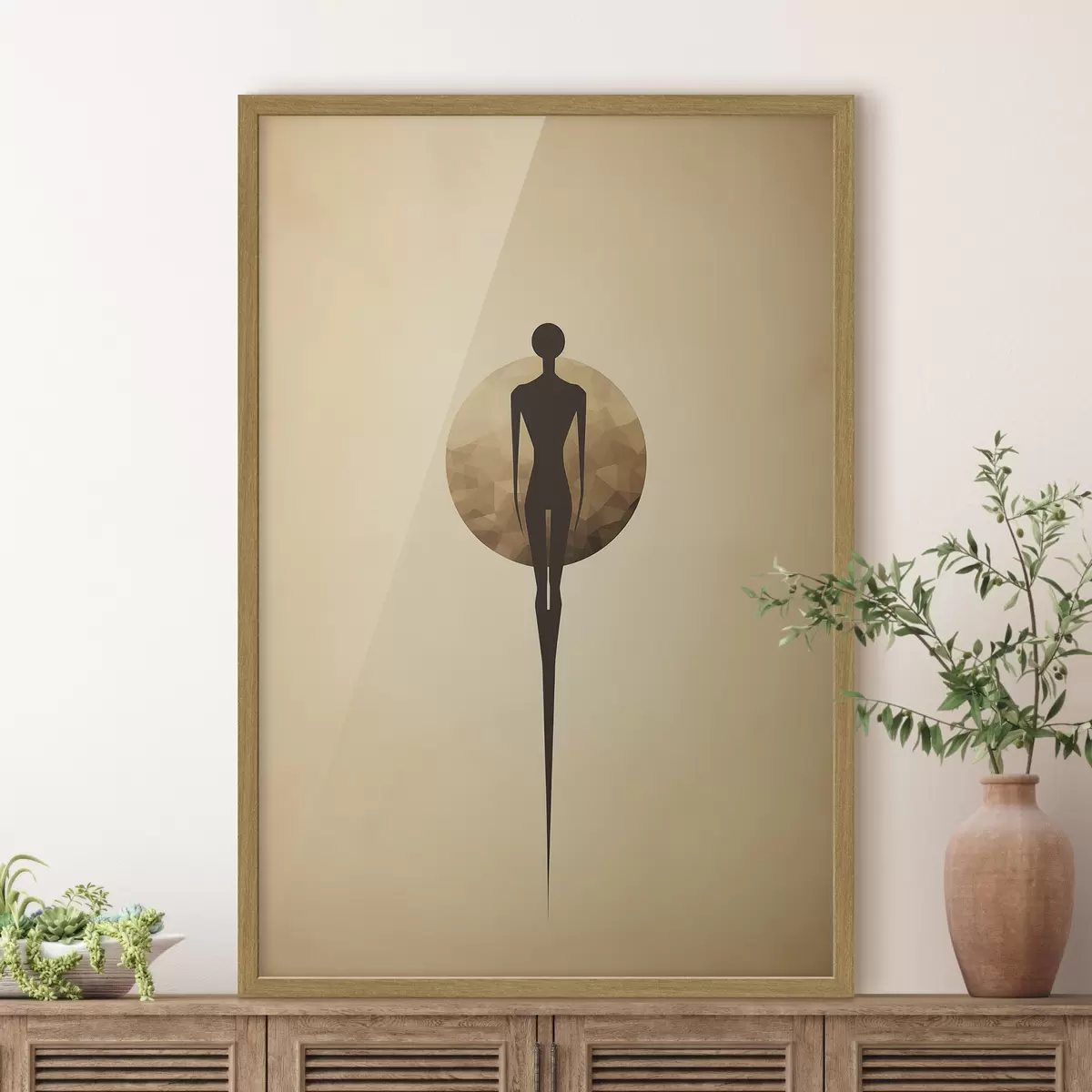 Poster Silueta abstracta f46356