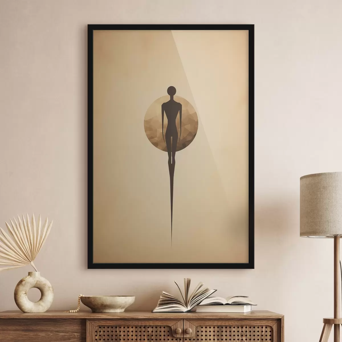 Poster Silueta abstracta f46356