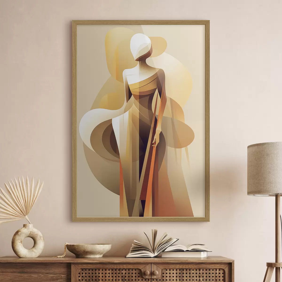 Poster Silueta abstracta f46357
