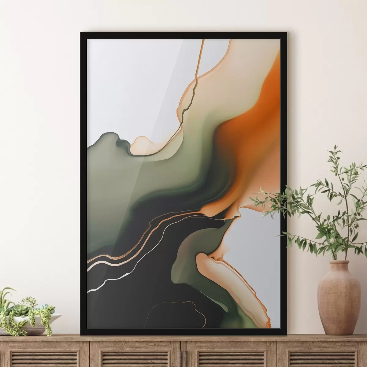 Poster Onda abstracta f46448