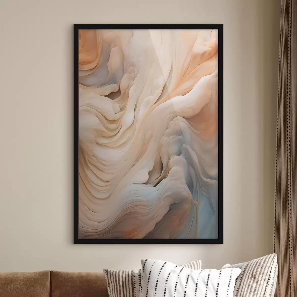 Poster Abstracción orgánica f46450