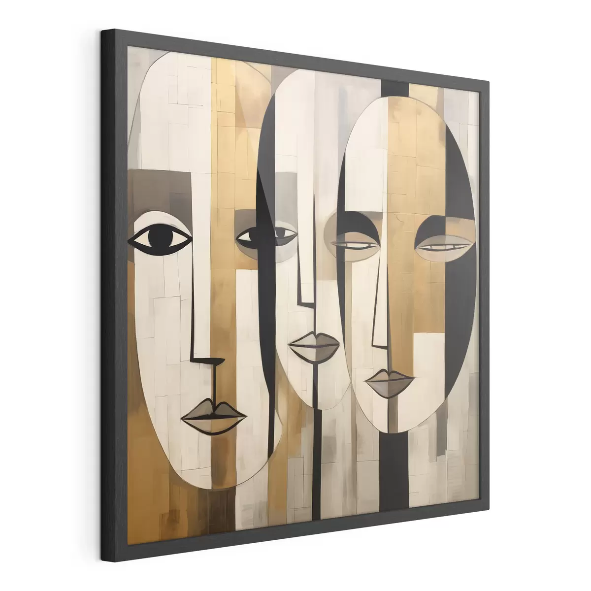 Poster Caras abstractas f46452