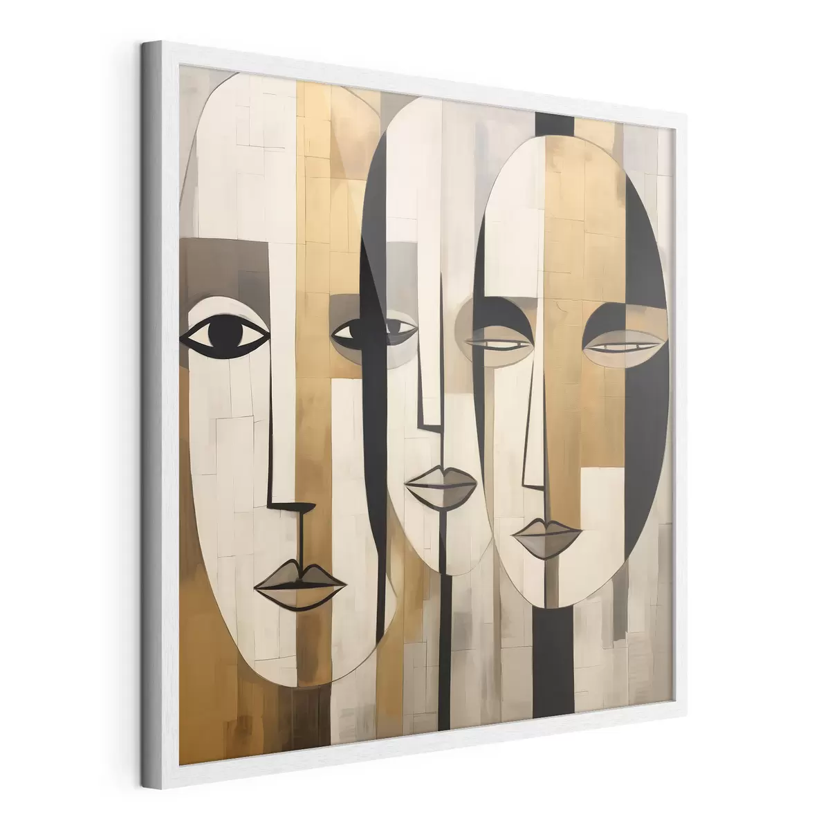 Poster Caras abstractas f46452