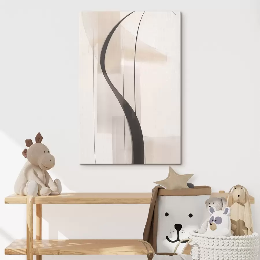 murales de pared Caligrafía elegante. Abstracción. s46469