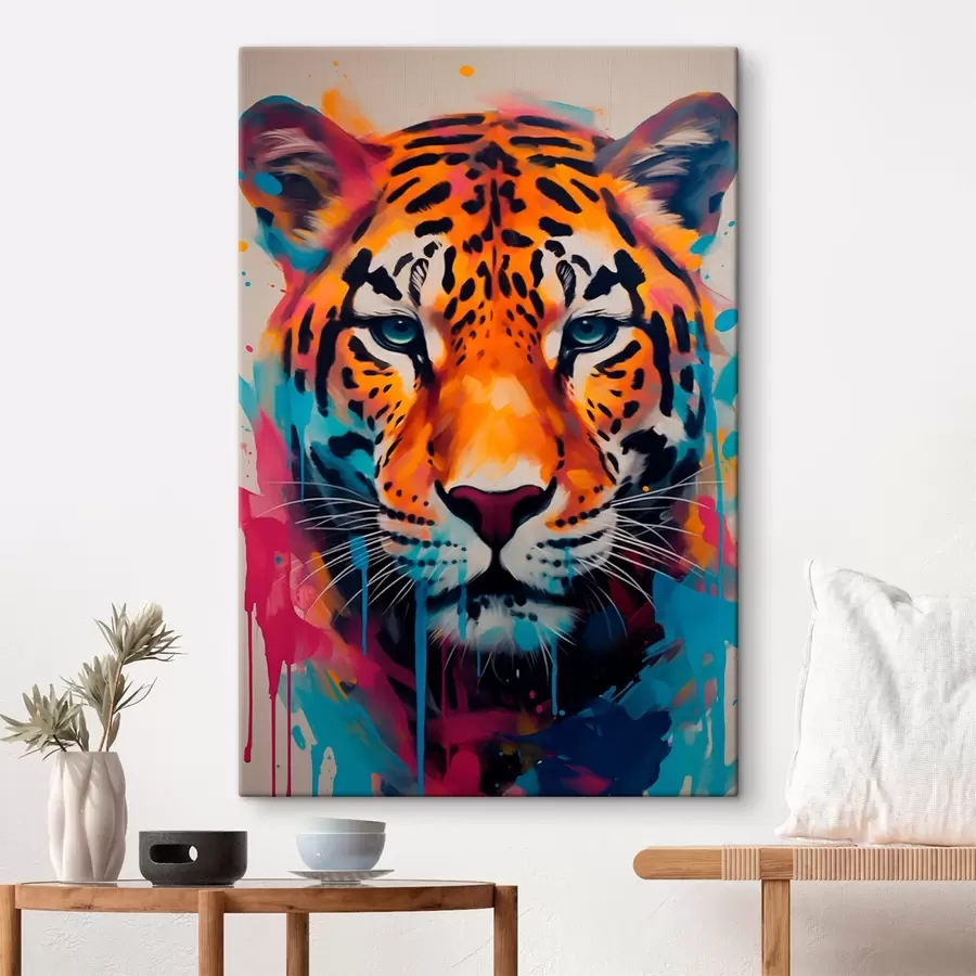 murales de pared Estilo arte callejero jaguar s46476