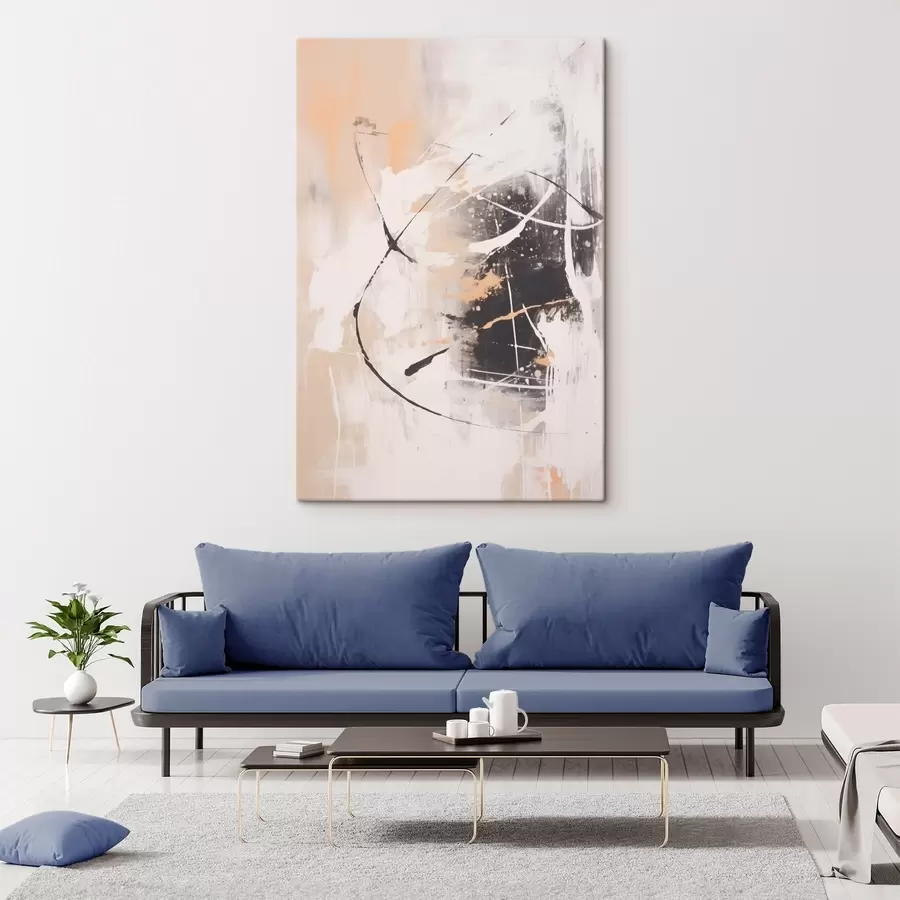 murales de pared Expresionismo contrastante s46557