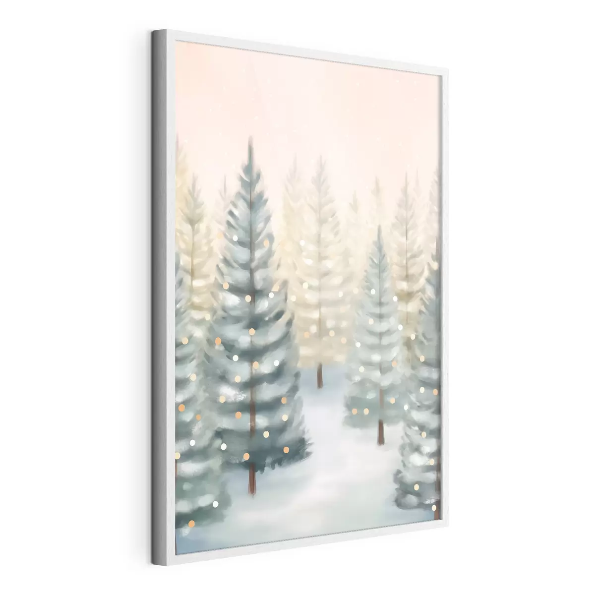 Poster Bosque navideño f46456