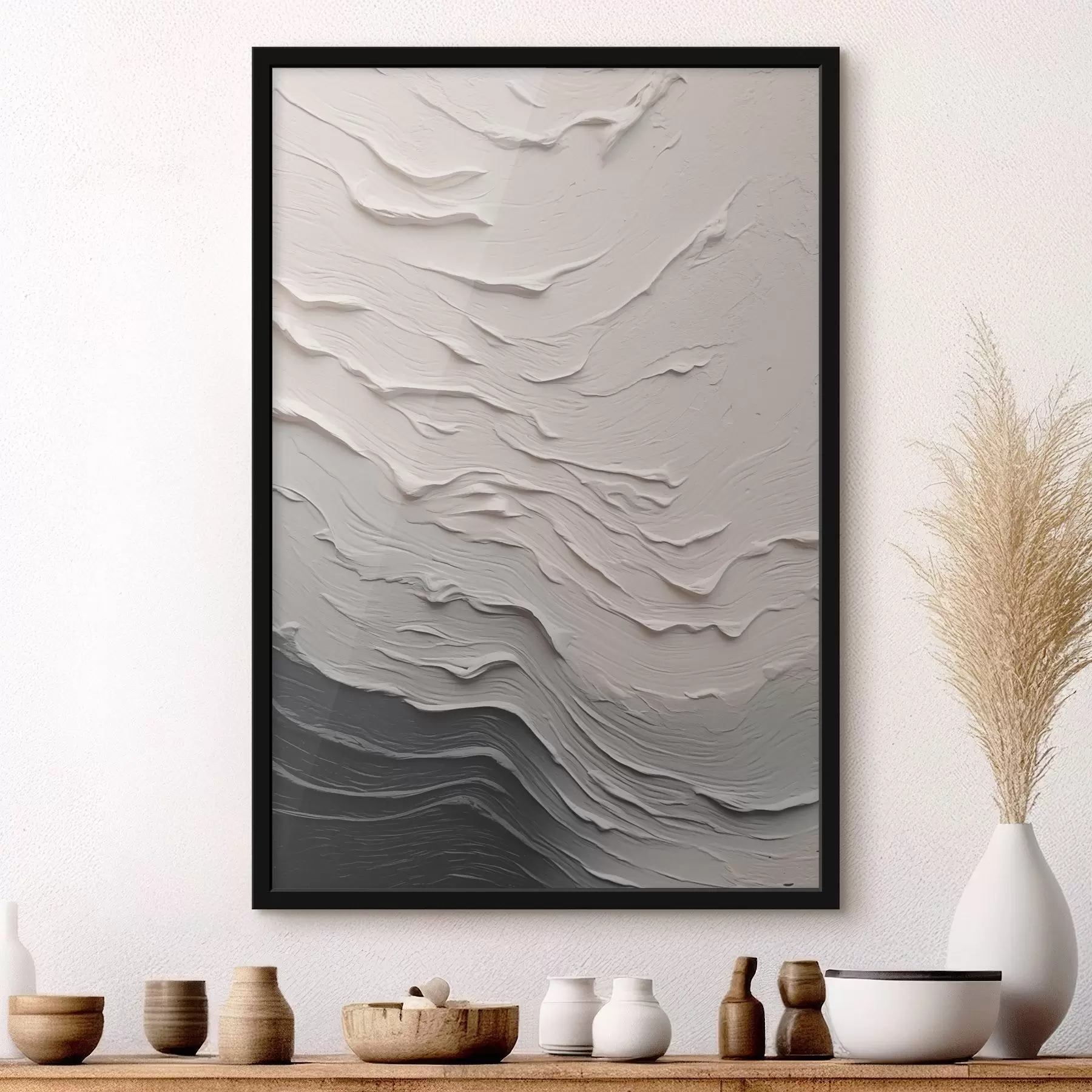 murales de pared Textura ondulada f46475