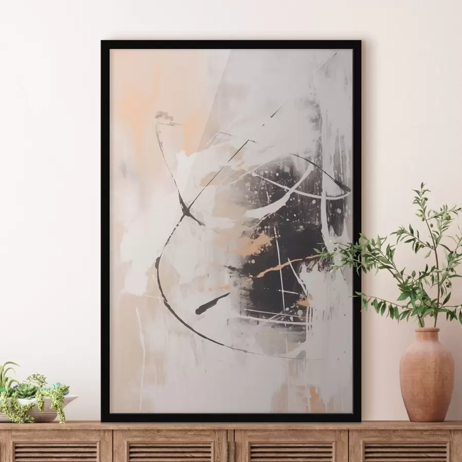 murales de pared Expresionismo contrastante f46557