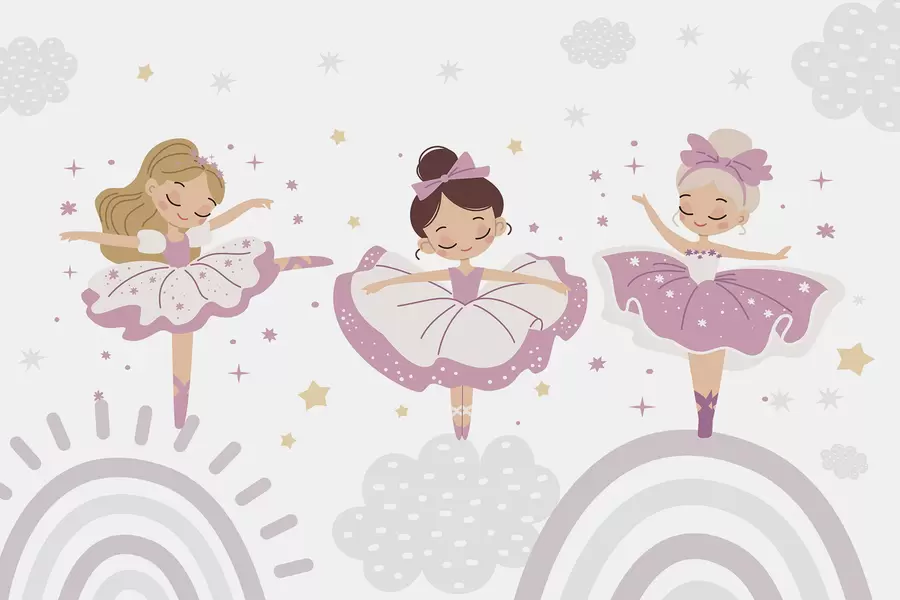 murales de pared Princesas w04864