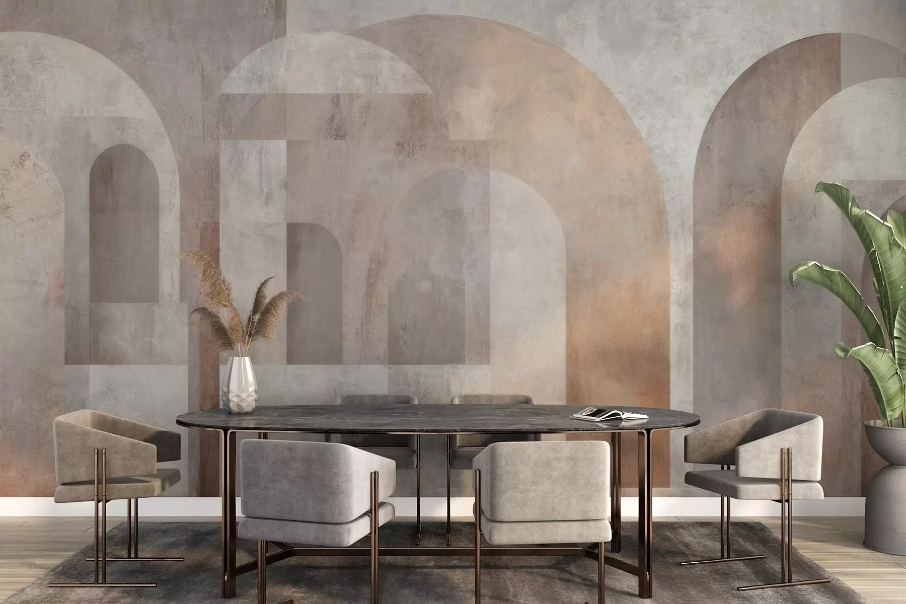 murales de pared Ramas de flores w04855