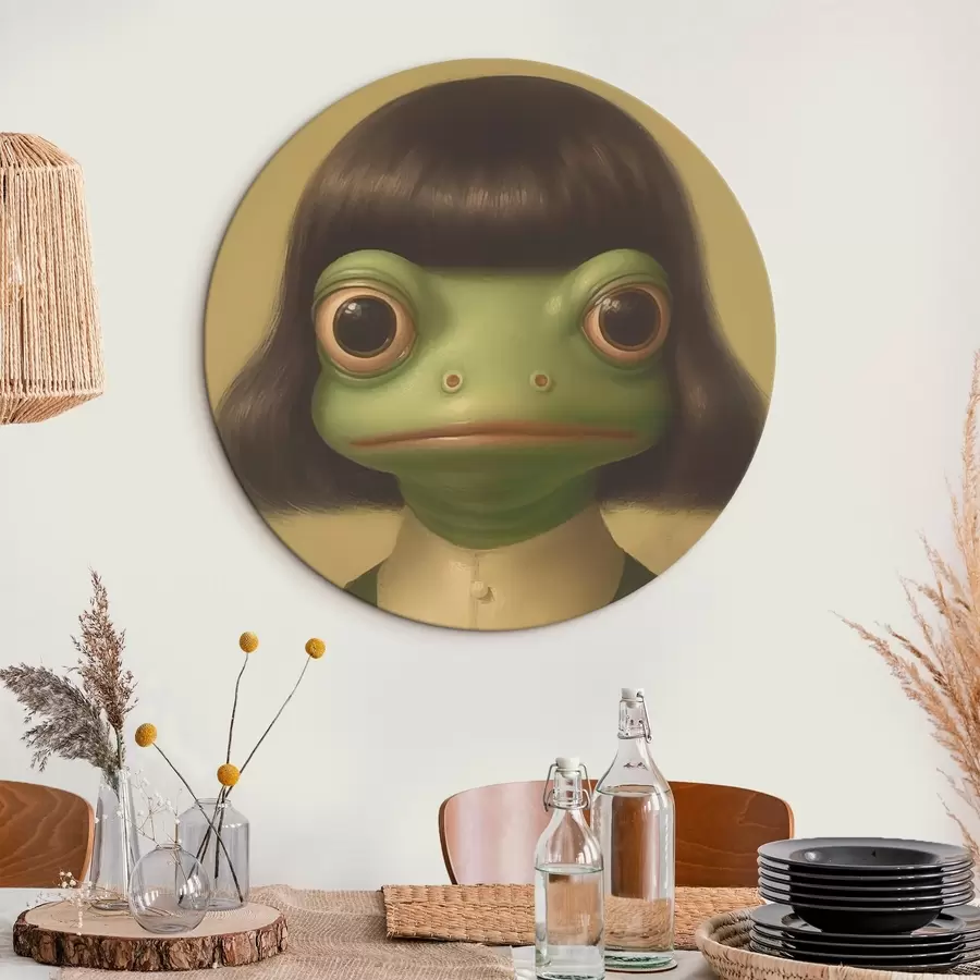 murales de pared Rana de estilo vintage r46458