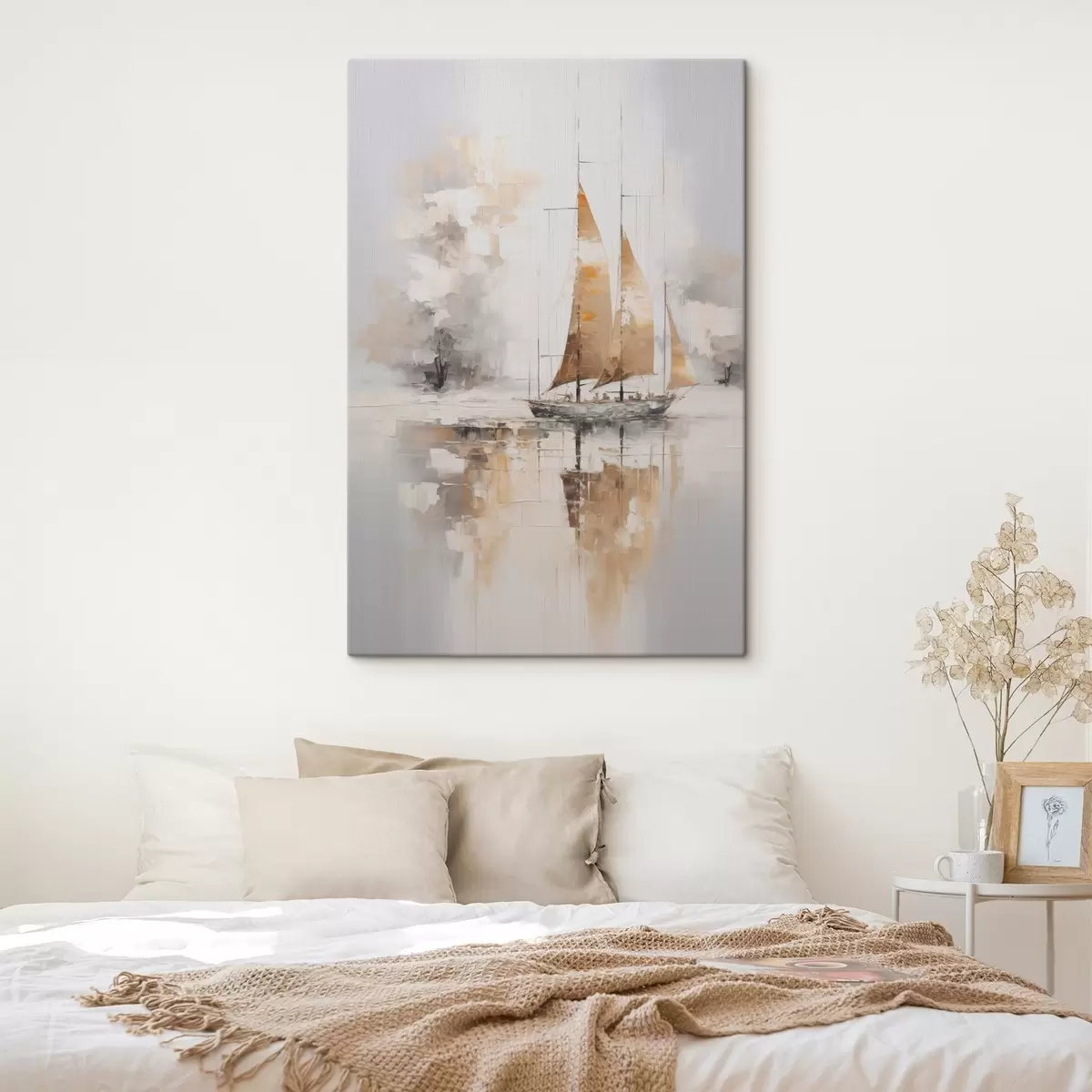 murales de pared Pintura imitación velero s46565