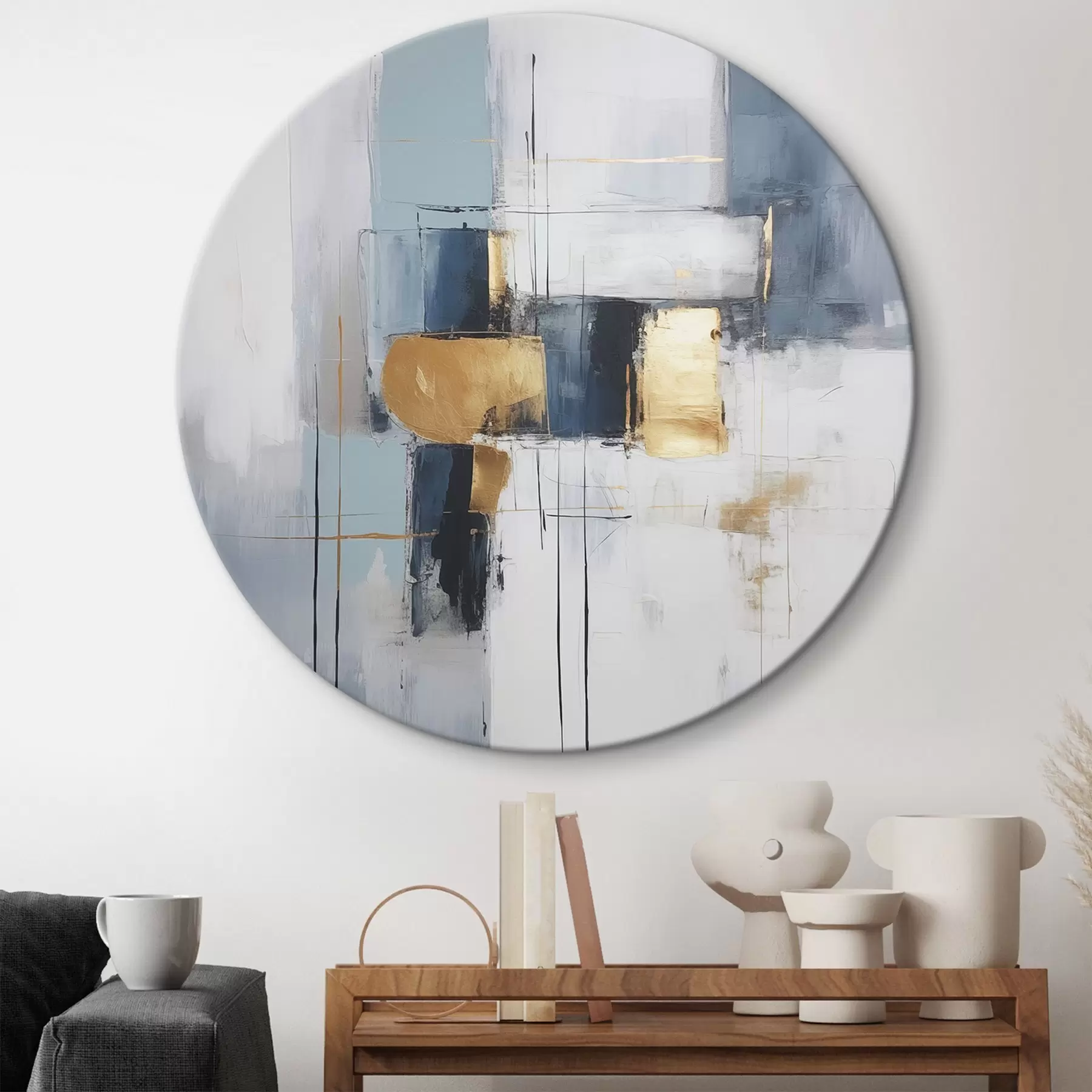 murales de pared Abstracción moderna r46563