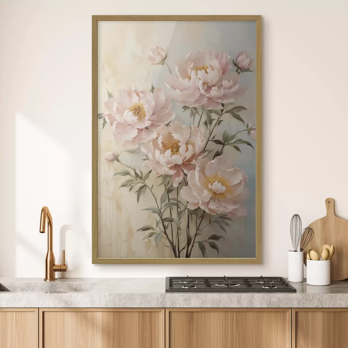 Poster Peonías en flor f46562