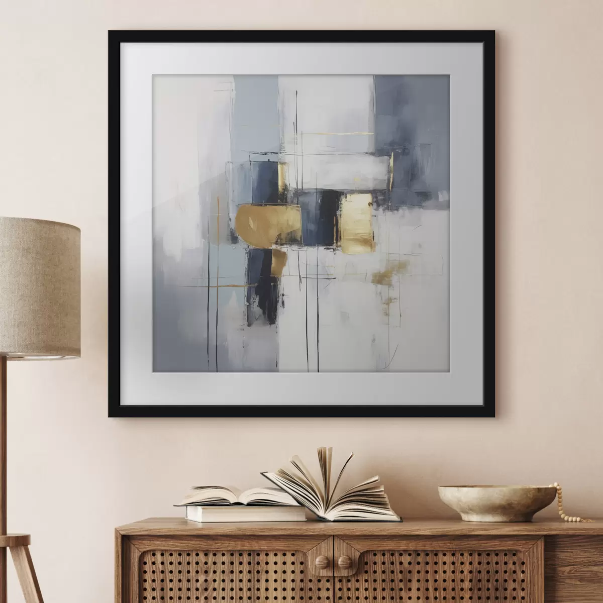 Poster Abstracción moderna f46563