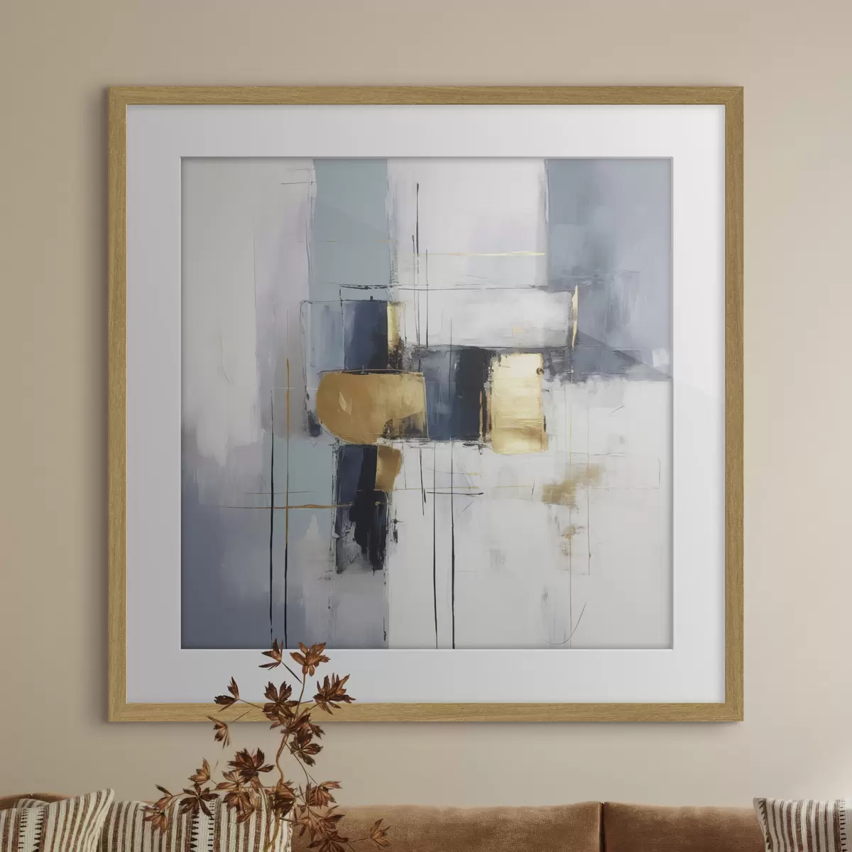 Poster Abstracción moderna f46563