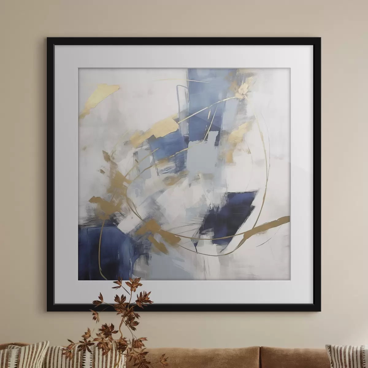 Poster Cadencia azul f46564