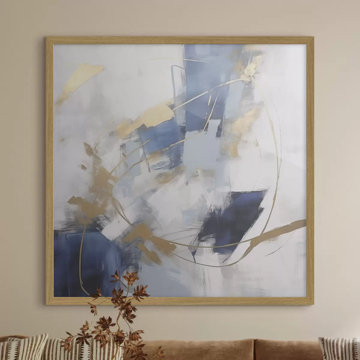 Poster Cadencia azul f46564