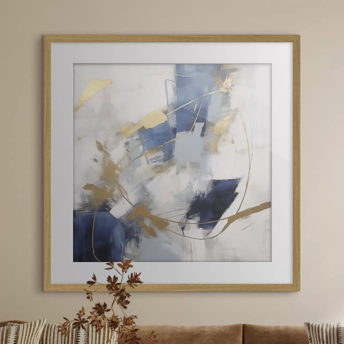 Poster Cadencia azul f46564
