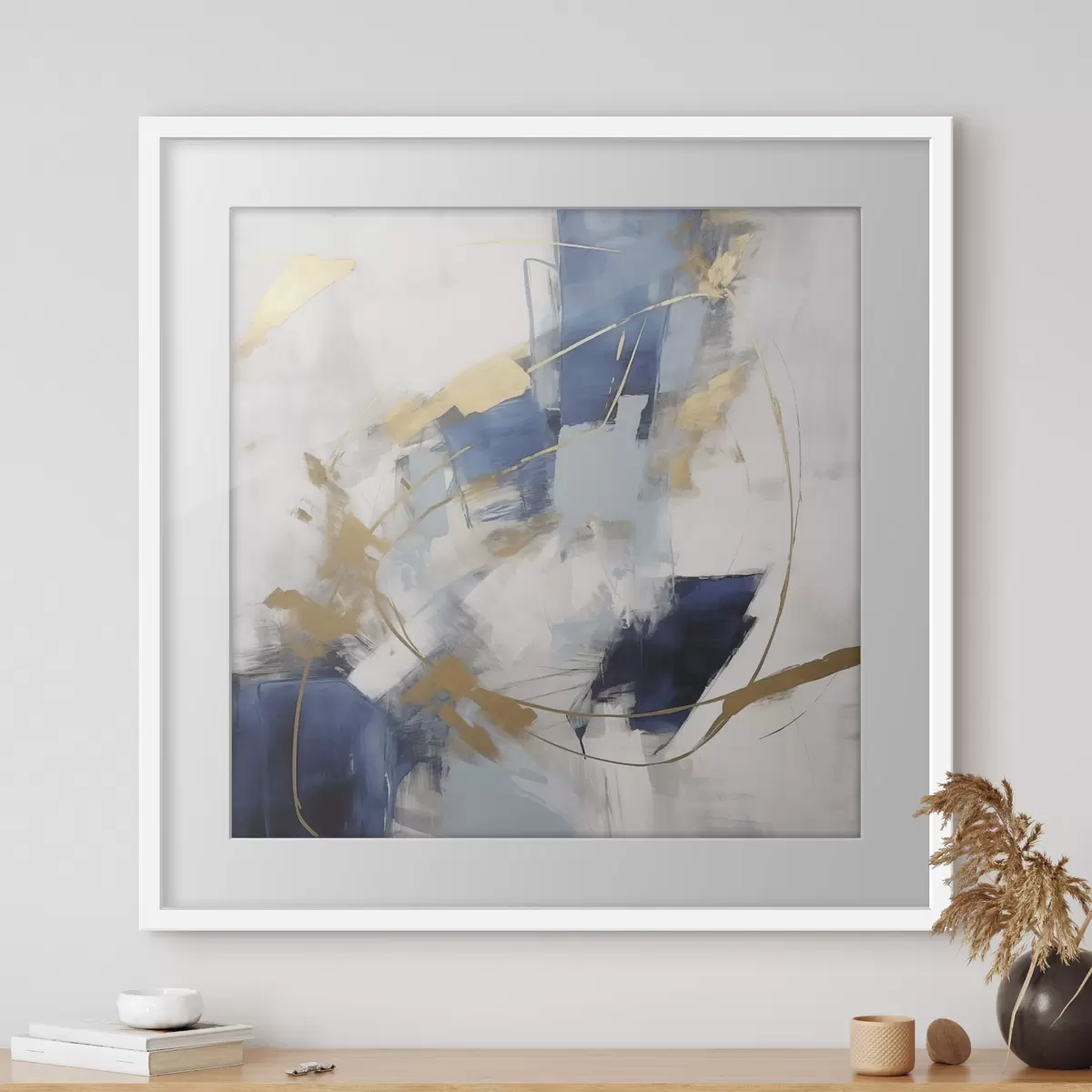 Poster Cadencia azul f46564
