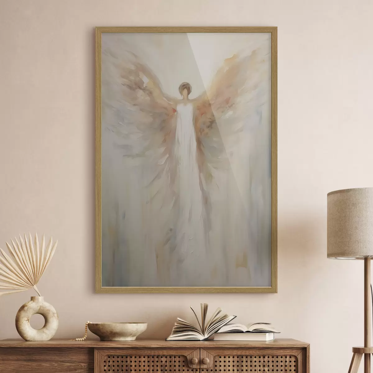 Poster Ángel abstracto f46568