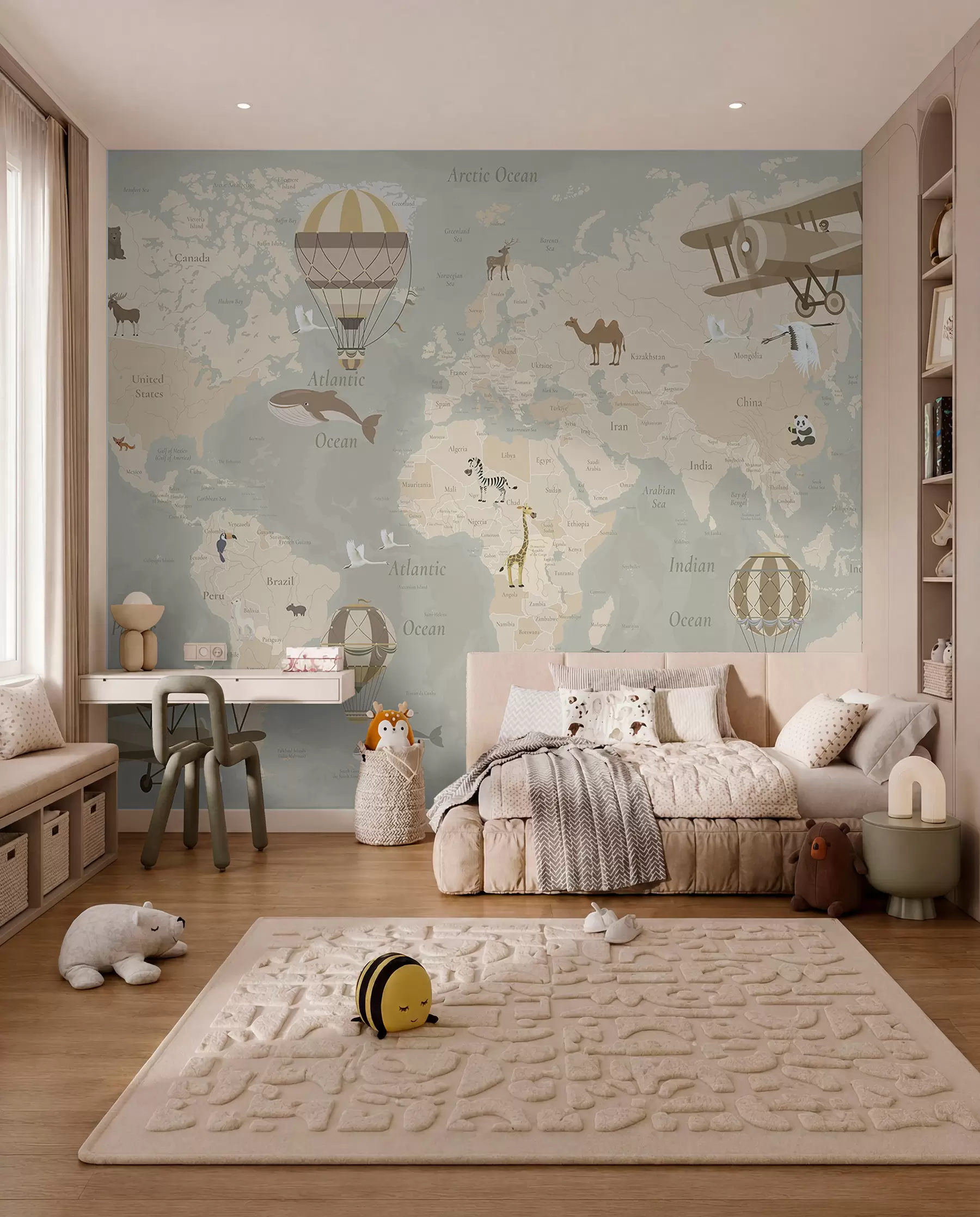 murales de pared Pequeño atlas del cielo c00003en