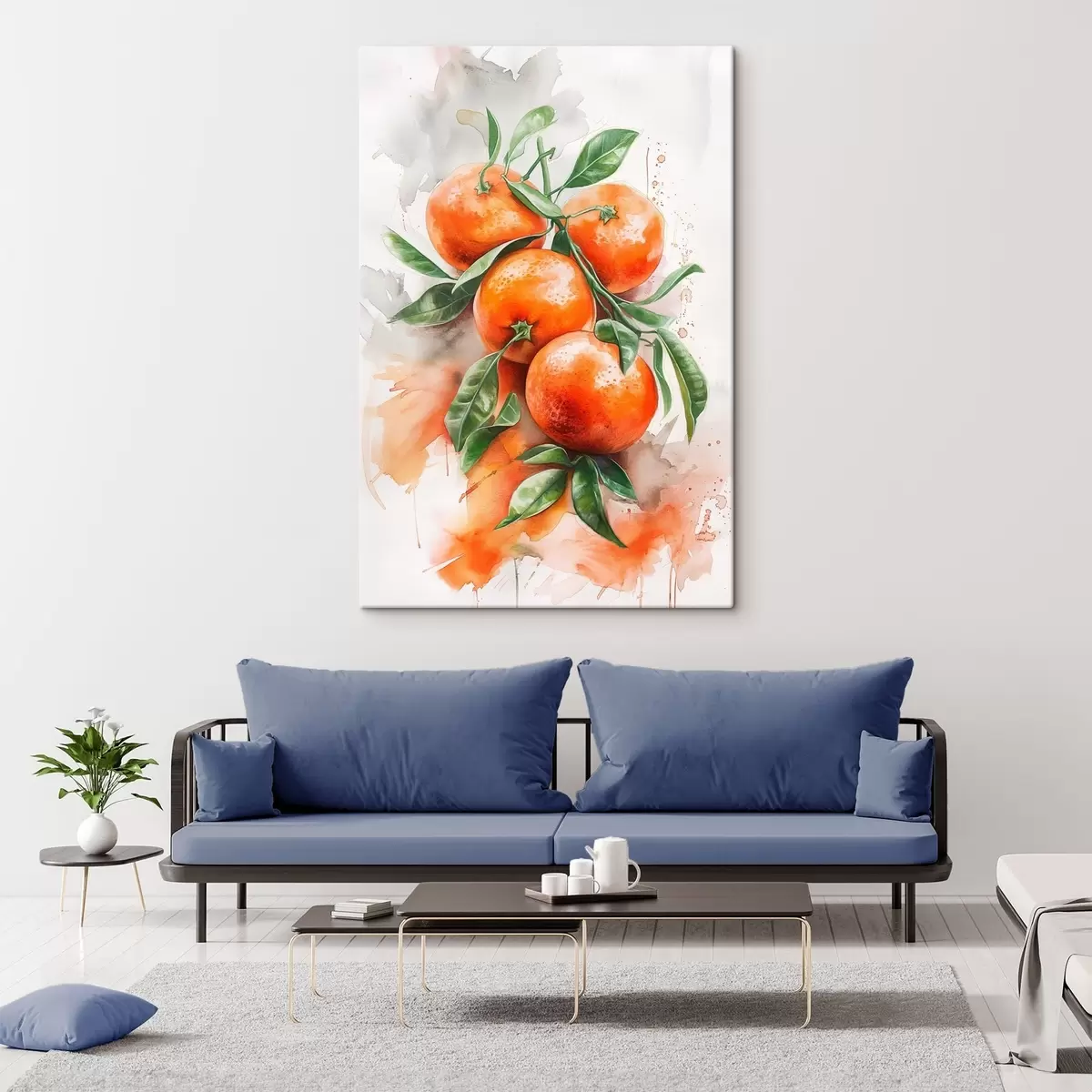 murales de pared Mandarinas maduras s46586