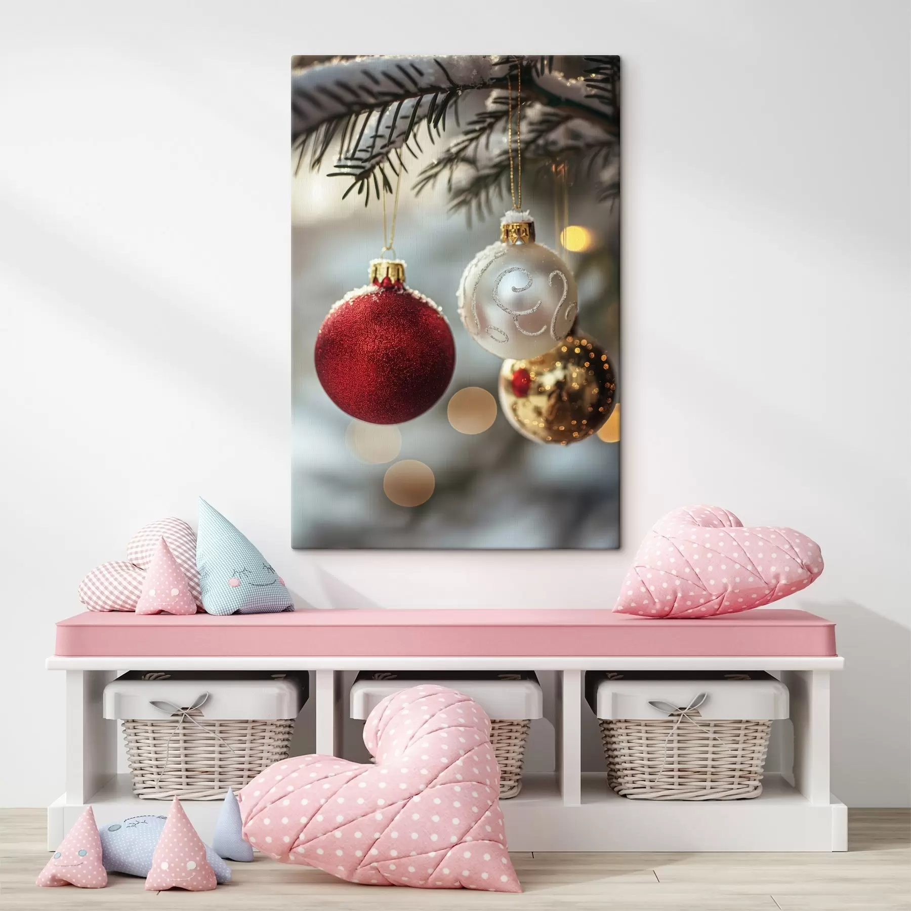 murales de pared Adornos navideños s46588