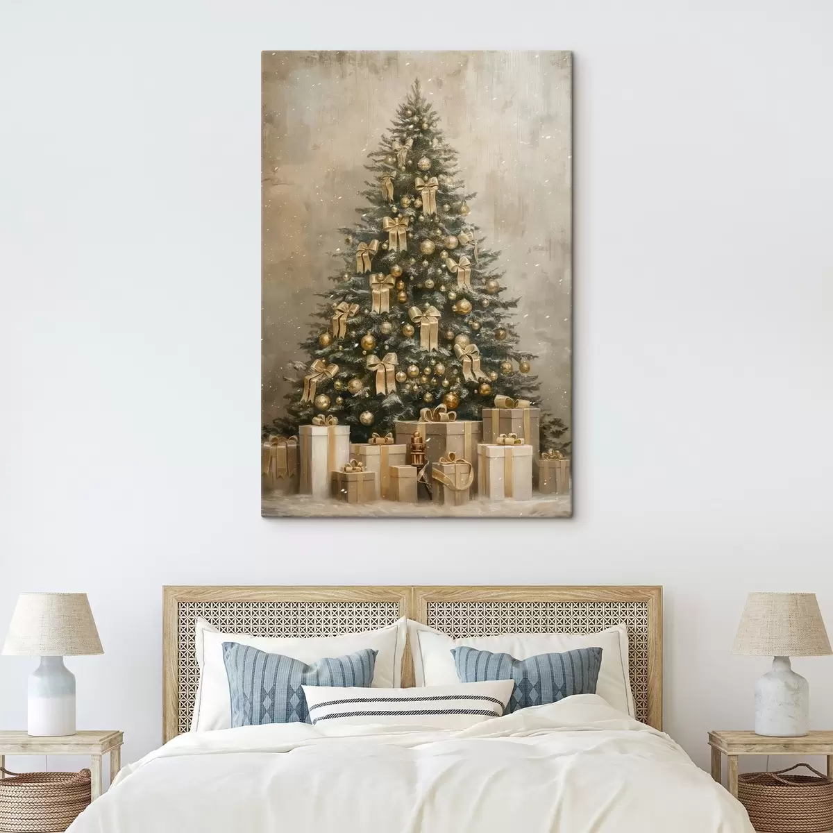 murales de pared La mañana de Navidad s46595