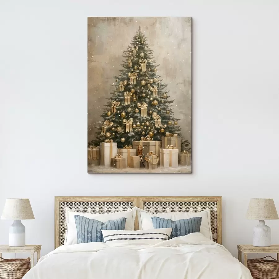 murales de pared La mañana de Navidad s46595