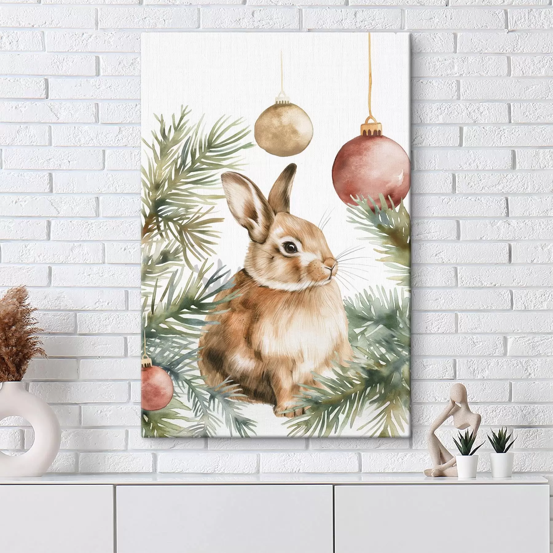 murales de pared Conejito de Año Nuevo s46603