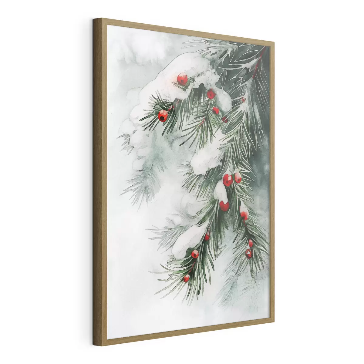 Poster Ramas invernales f46584