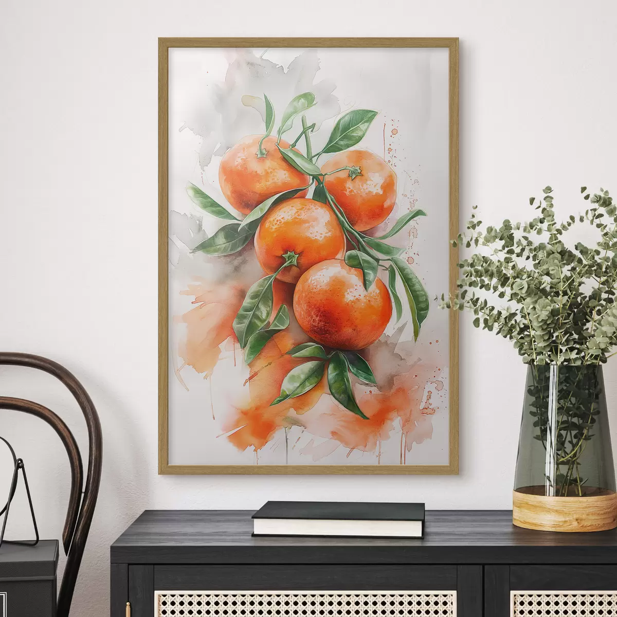 Poster Mandarinas maduras f46586