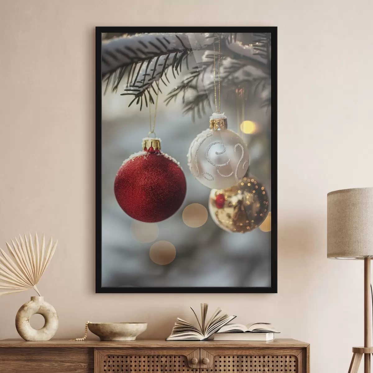 Poster Adornos navideños f46588