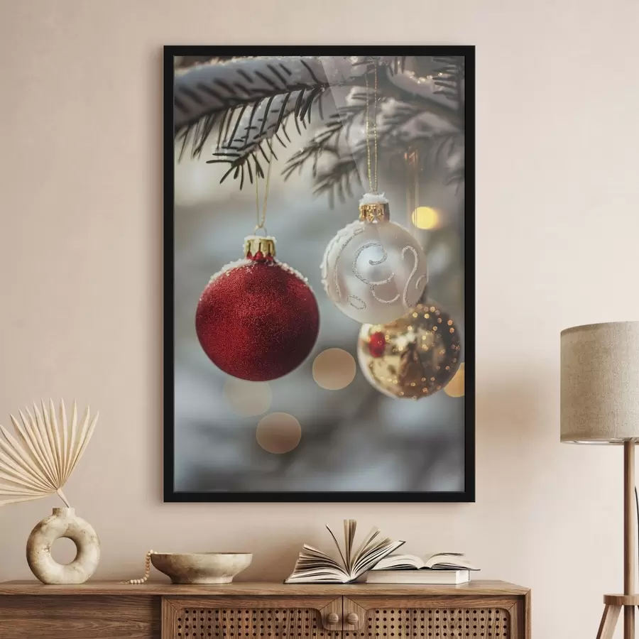 murales de pared Adornos navideños f46588