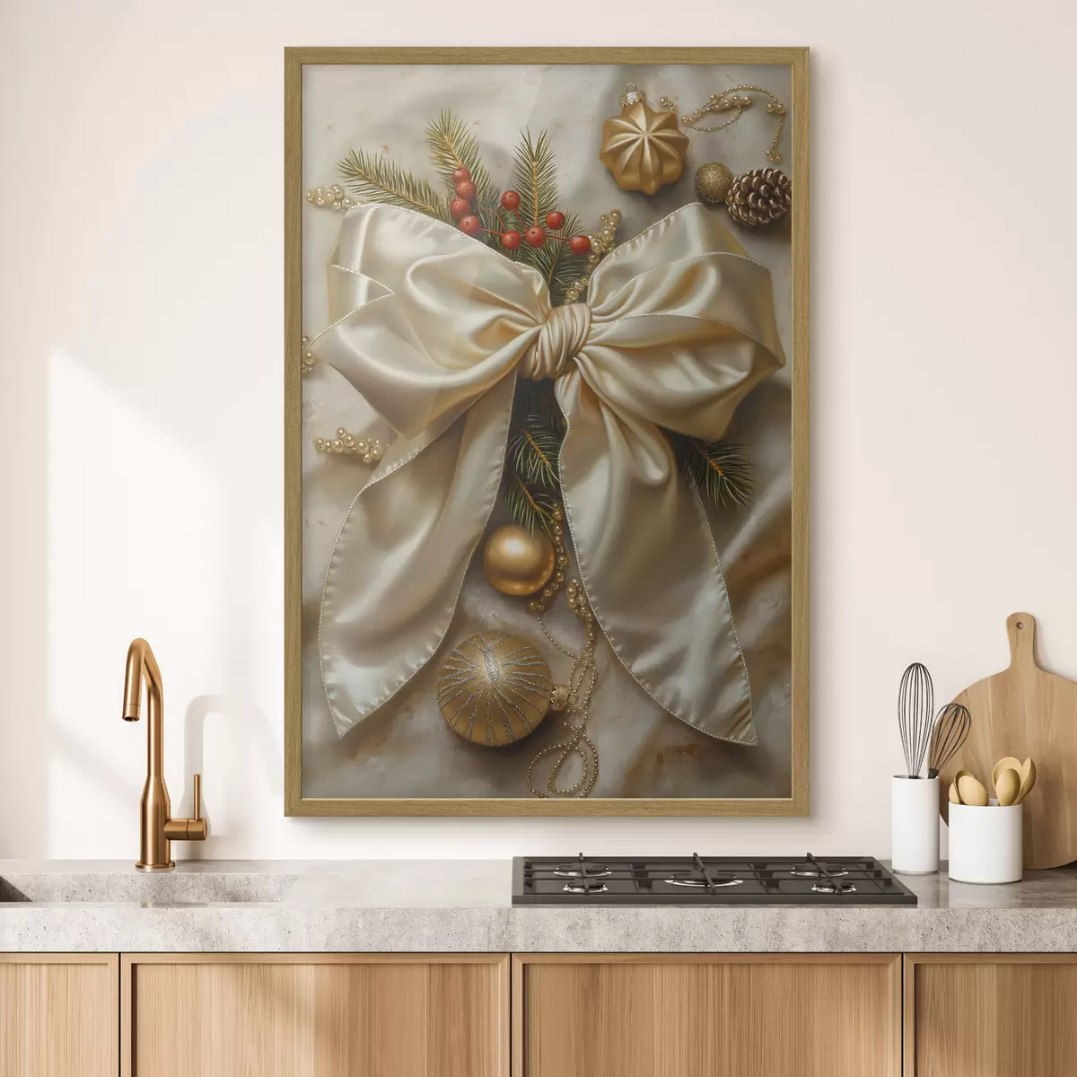 Poster Lazo navideño f46592
