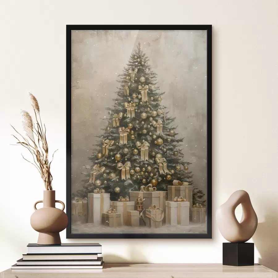 murales de pared La mañana de Navidad f46595