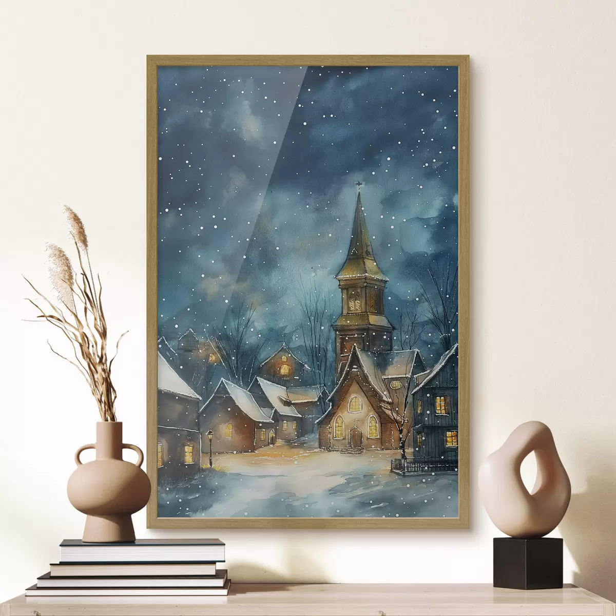 Poster Calle en invierno f46599