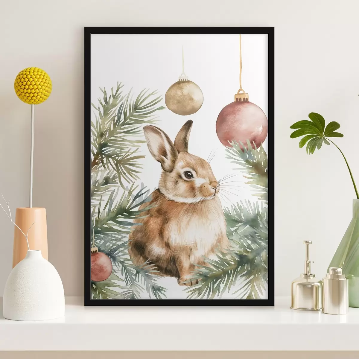 Poster Conejito de Año Nuevo f46603